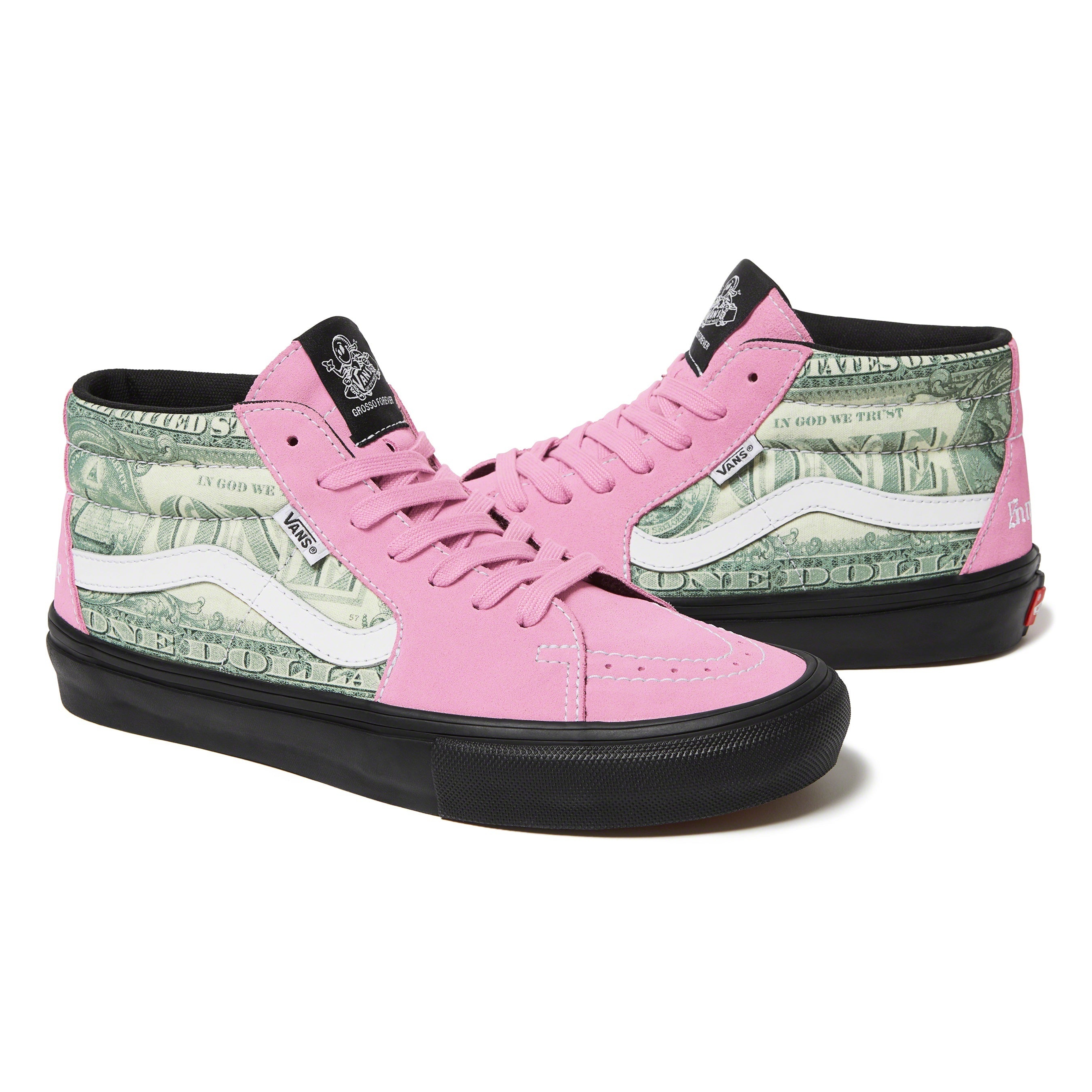 Supreme®/ Vans® Dollar Skate Grosso Mid